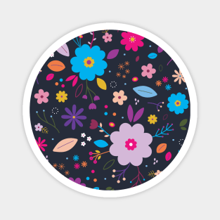 Garden Flowers Magnet